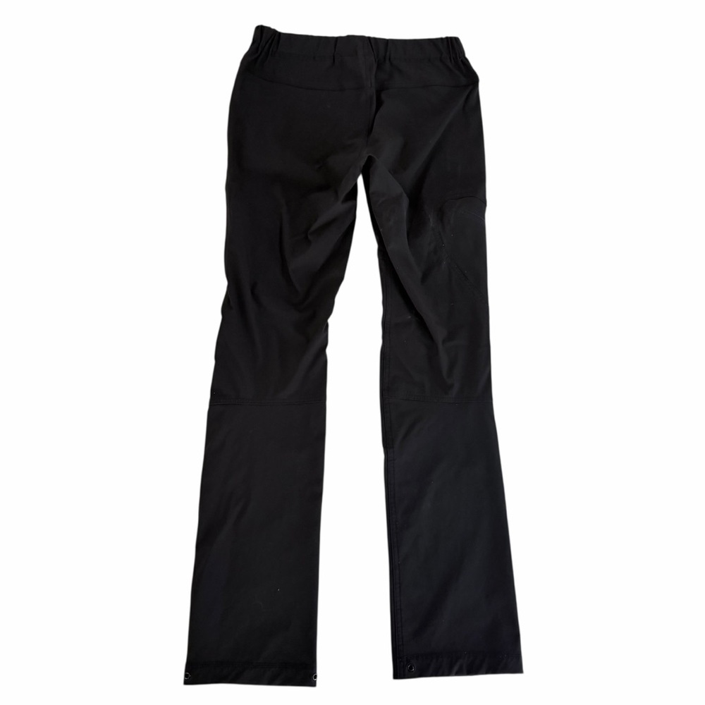 MEC Black Softshell Outdoor Hiking Pants – slim fit trail performance size 4 - Picture 3 of 12
